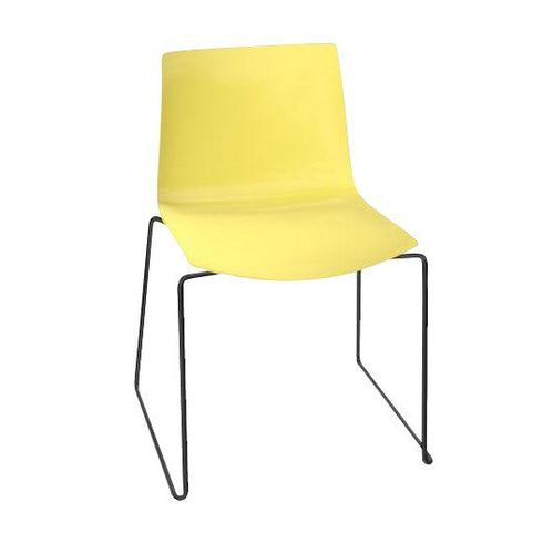 Catifa 46 0278 Chair Unicolored Skids Black